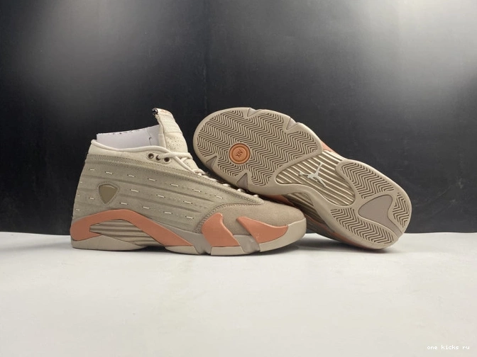 Rep Onekick Clot AIR Jordan 14 Retro Blush DC9857-200 Low Terra 0723